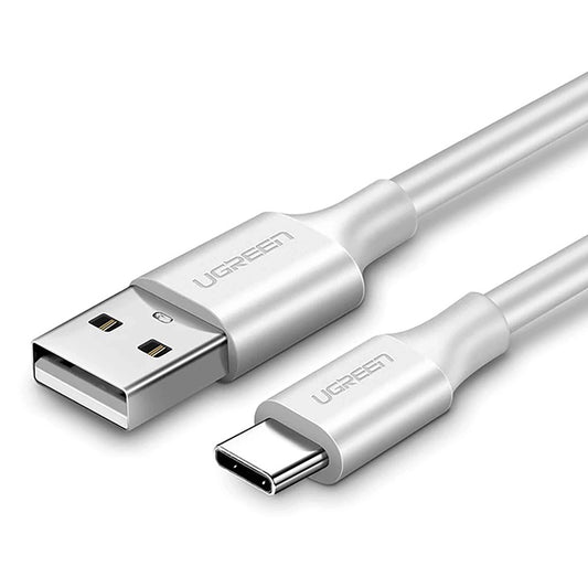 Ugreen US287 60123 USB-A / USB-C 3A cable 5m - white_0