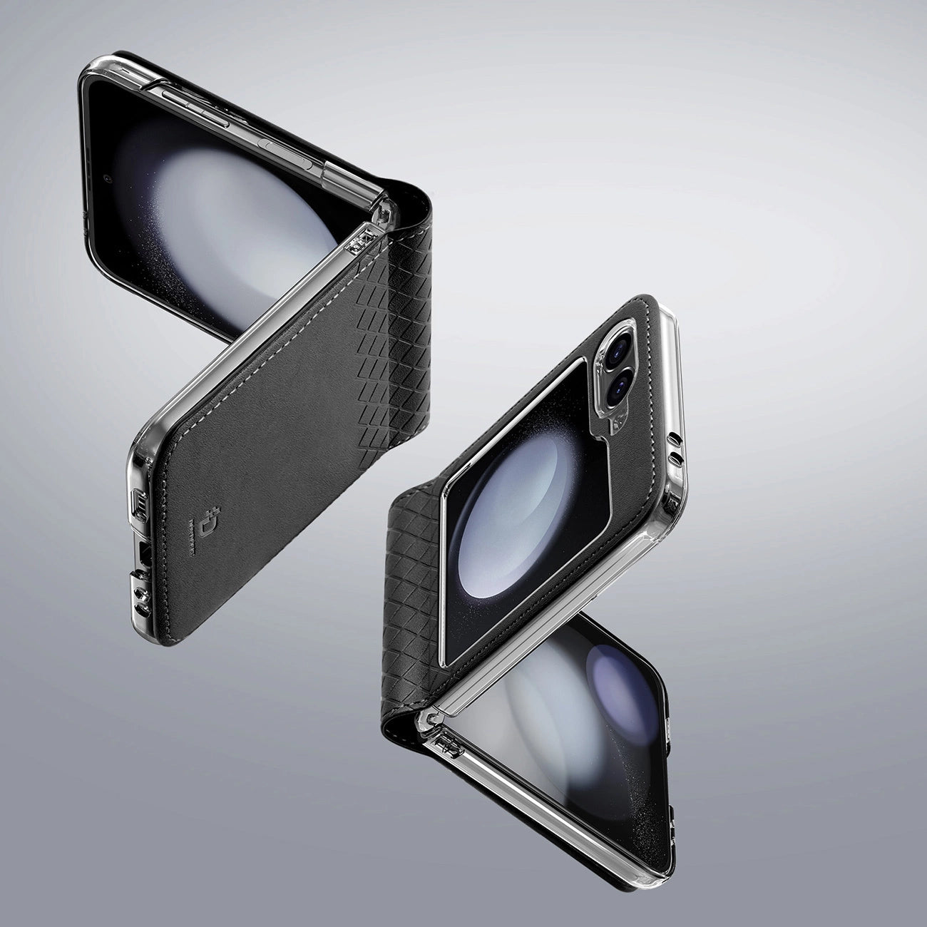Dux Ducis Brill leather case for Samsung Galaxy Z Flip 6 - black_6