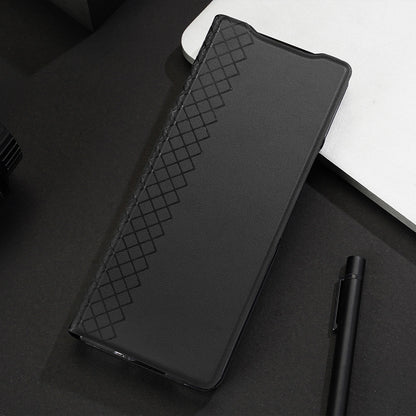 Dux Ducis Brill leather case for Samsung Galaxy Z Fold 6 with flap and card slot - black_11