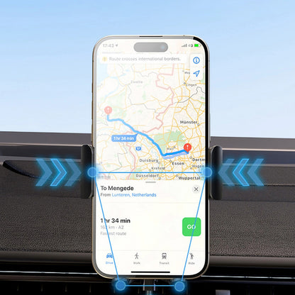 Wozinsky WUMID Car Dashboard Phone Holder with 15W Inductive Charger - Black - OUTLET_10