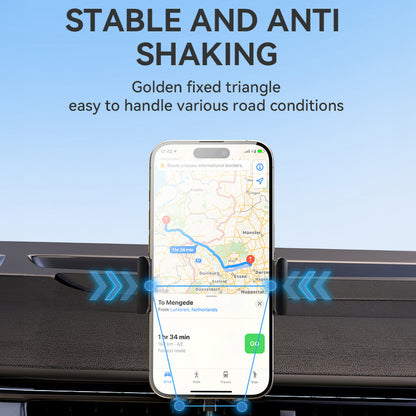 Wozinsky WUMID Car Dashboard Phone Holder with 15W Inductive Charger - Black - OUTLET_6