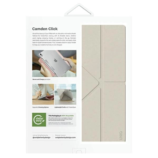 Uniq Camden Click case for iPad Air 13" 2024 - beige_10