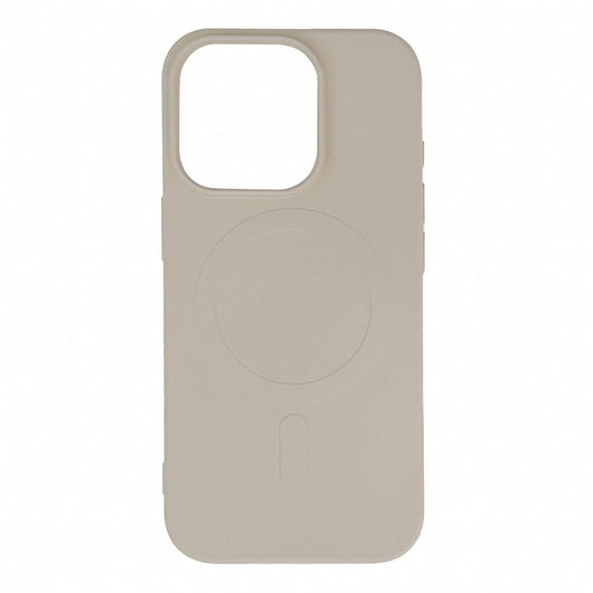 Liquid Silicone Case MagSafe for iPhone 16 Pro Max - beige_0