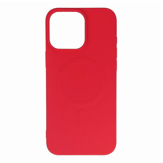 Liquid Silicone Case MagSafe for iPhone 16 Pro Max - red_0
