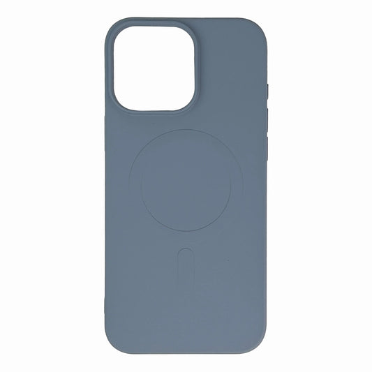 Liquid Silicone Case MagSafe for iPhone 16 Pro Max - light gray_0