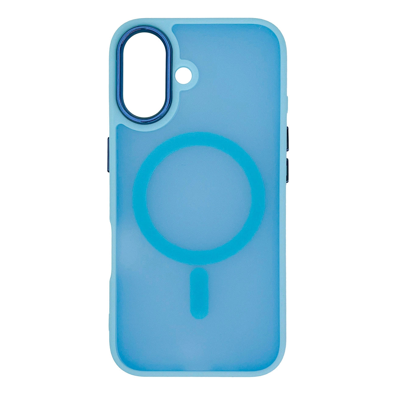 Magnetic Collection MagSafe case for iPhone 16 Plus - light blue_0