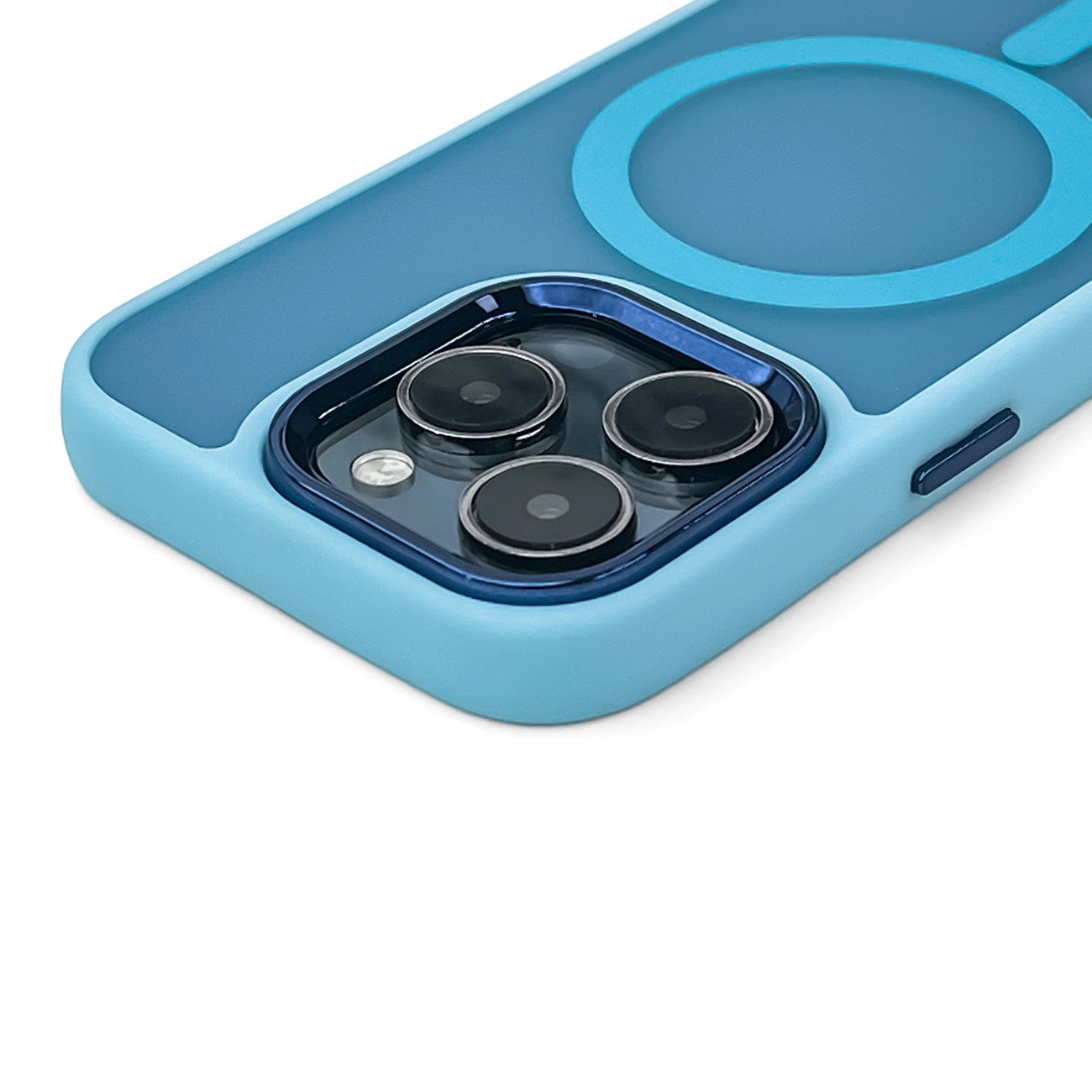 Magnetic Collection MagSafe case for iPhone 16 Plus - light blue_2