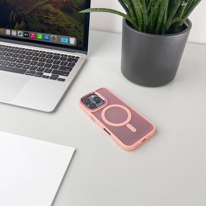 Magnetic Collection MagSafe iPhone 16 Pro Max Case - Pink_5