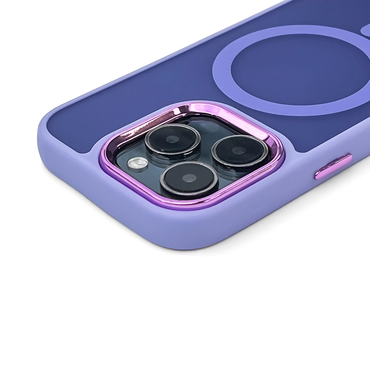 Magnetic Collection MagSafe iPhone 16 Pro Case - Purple_2
