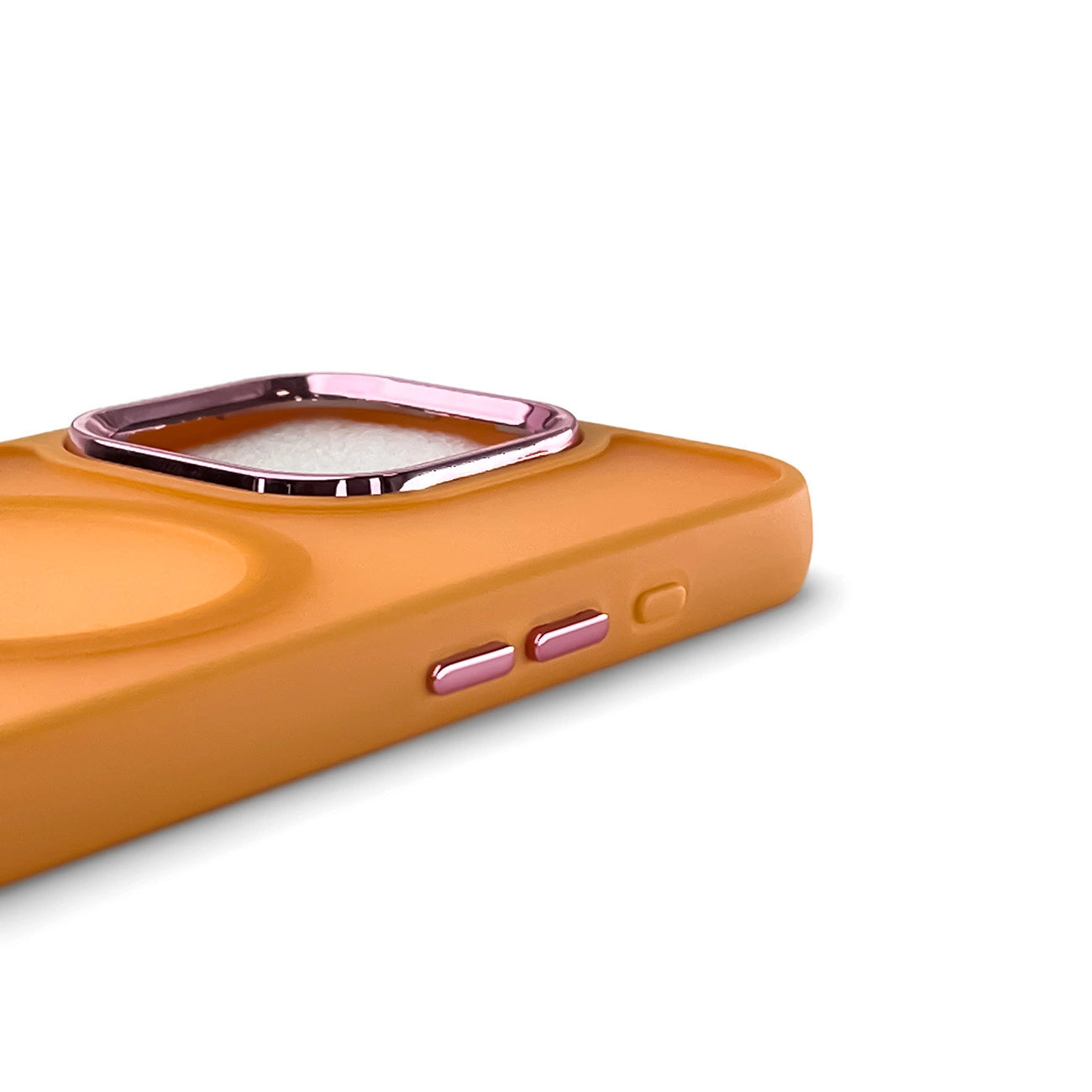 Magnetic Collection MagSafe iPhone 16 Pro Case - Orange_3
