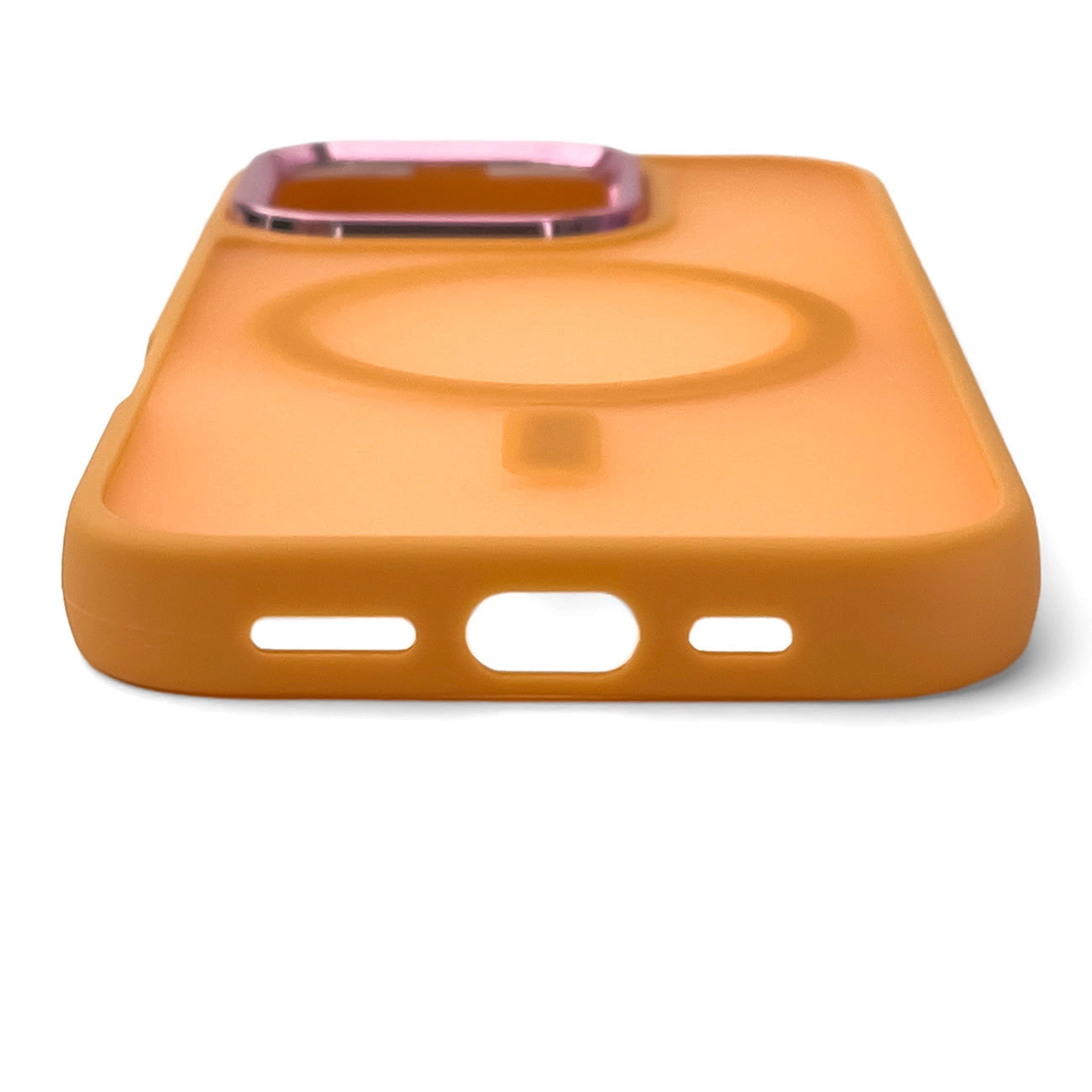 Magnetic Collection MagSafe iPhone 16 Pro Case - Orange_4