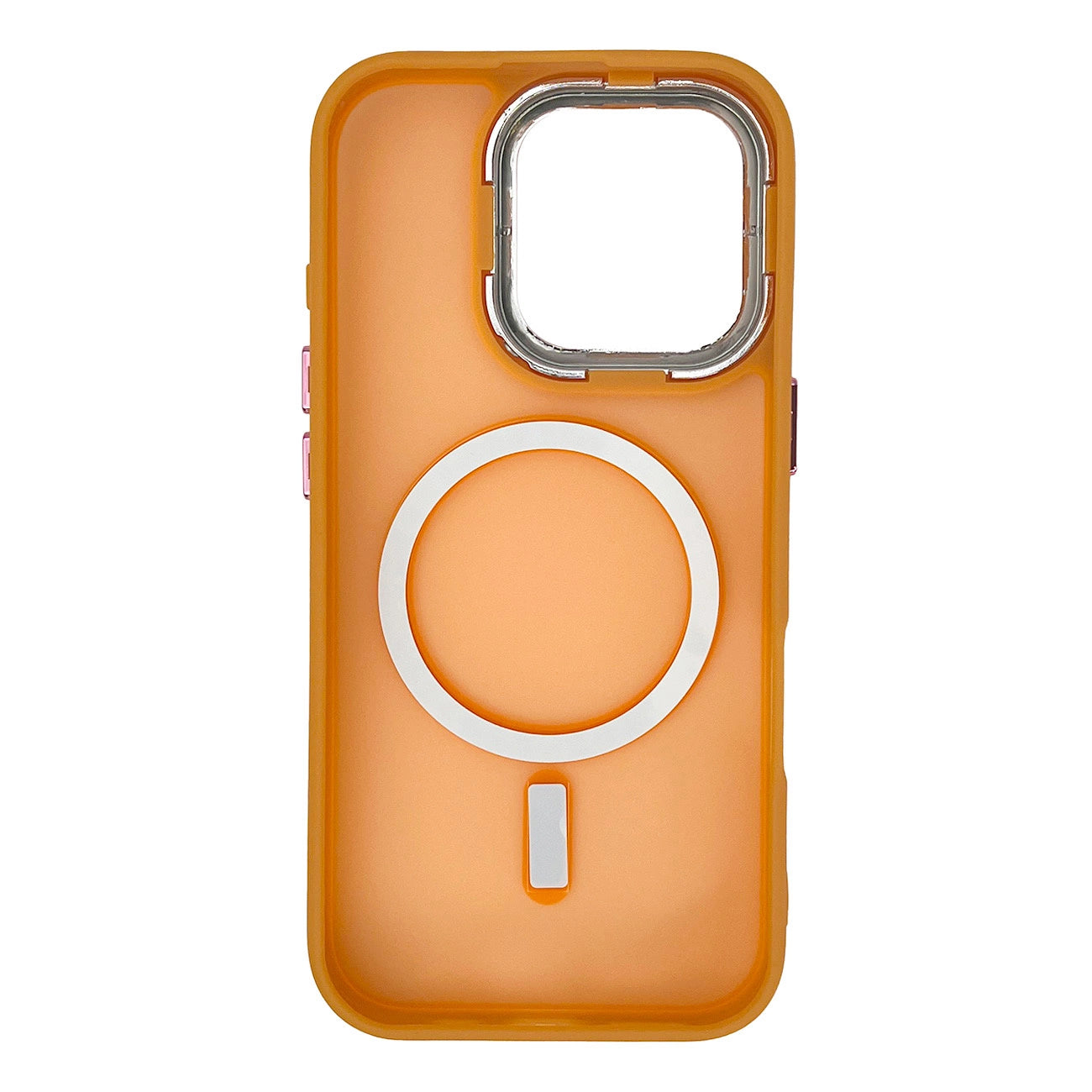 Magnetic Collection MagSafe iPhone 16 Pro Max Case - Orange_1