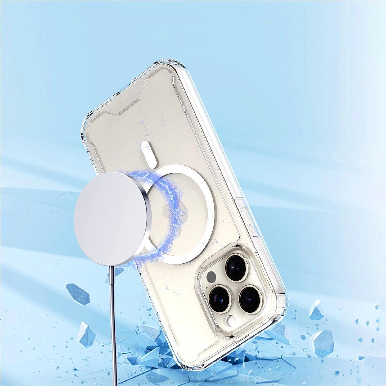 Clear Corner Case MagSafe for iPhone 16 Plus - transparent_3