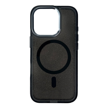 Glitter Case MagSafe for iPhone 16 Pro Max - black with glitter_0