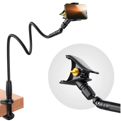 Joyroom JR-ZS389 holder with flexible arm for a desk phone - black_9