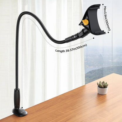 Joyroom JR-ZS389 holder with flexible arm for a desk phone - black_13