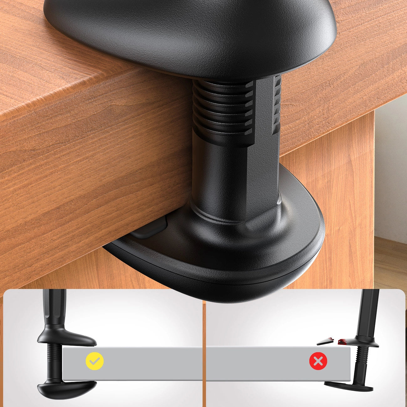 Joyroom JR-ZS389 holder with flexible arm for a desk phone - black_14