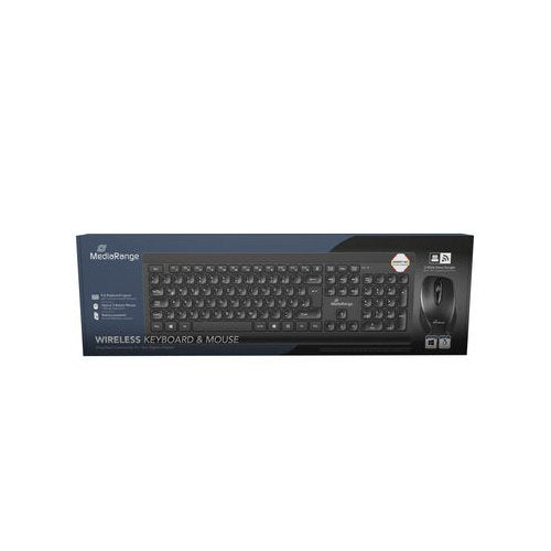 TECLADO + RATON WIRELESS MEDIARANGE MROS104 ES_0