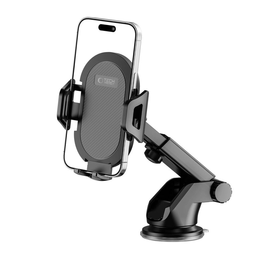Tech-Protect V1 Car Phone Holder for Windshield/Cockpit - Black_1