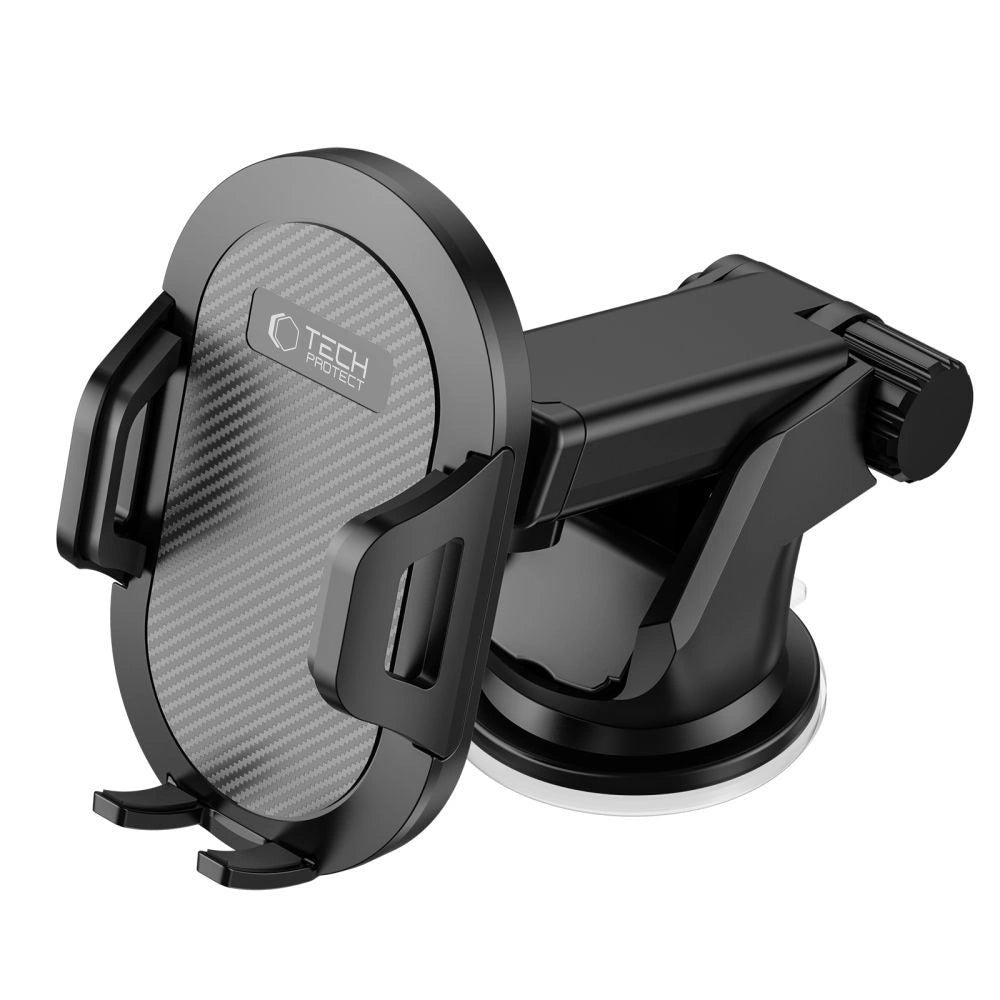 Tech-Protect V1 Car Phone Holder for Windshield/Cockpit - Black_2