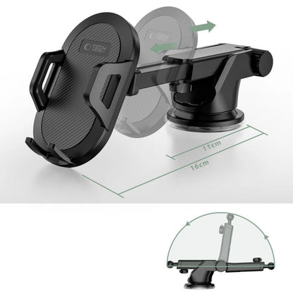 Tech-Protect V1 Car Phone Holder for Windshield/Cockpit - Black_5