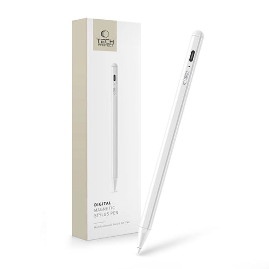 Tech-Protect Digital Stylus Magnetic for iPad - White_0