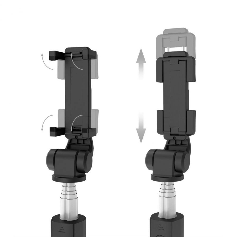 Tech-Protect L01S Bluetooth Selfie Stick with Tripod up to 70cm - Black_3
