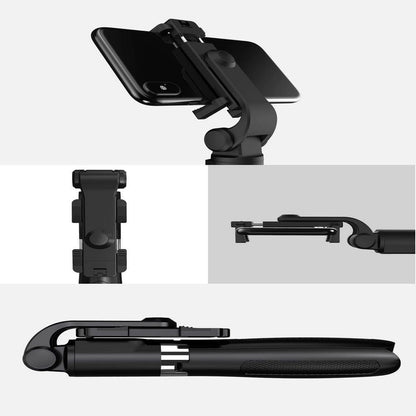Tech-Protect L01S Bluetooth Selfie Stick with Tripod up to 70cm - Black_7