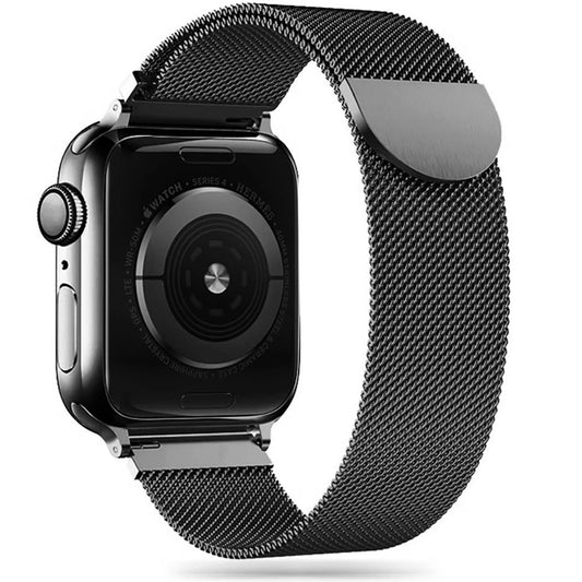 Tech-Protect MilaneseBand for Apple Watch 4 / 5 / 6 / 7 / 8 / 9 / SE / Ultra 1 / 2 (42/44/45/49 mm) - Black_0
