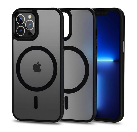 Tech-Protect MagMat MagSafe Case for iPhone 12 / 12 Pro - Matte Black_0