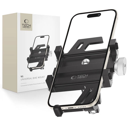 Tech-Protect V1 Universal Bike Phone Holder - Black_0