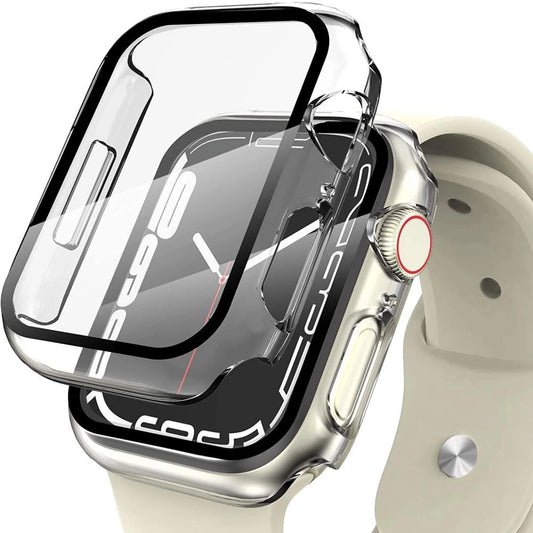 Tech-Protect Defense360 Case for Apple Watch 7 / 8 / 9 (45mm) - Transparent_0