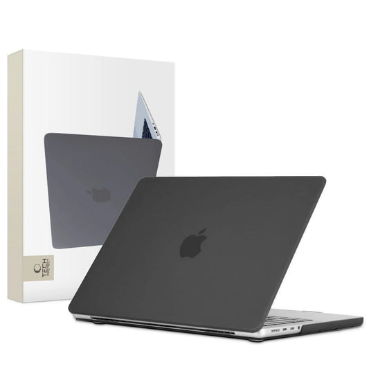 Tech-Protect SmartShell case for MacBook Pro 16" M1 / M2 / M3 2021-2023 - matte black_0