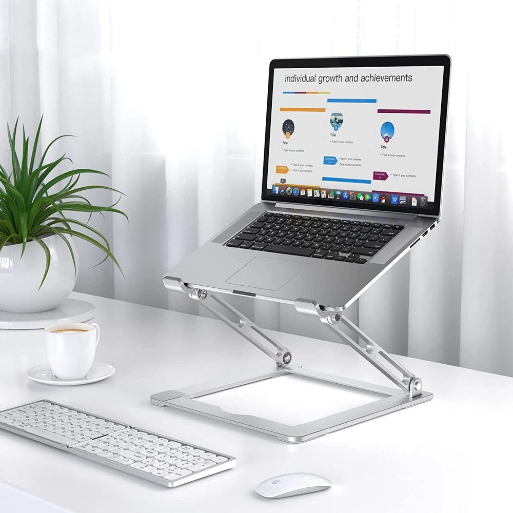 Tech-Protect ULS400 universal foldable stand for laptops up to 17&quot; - silver_3