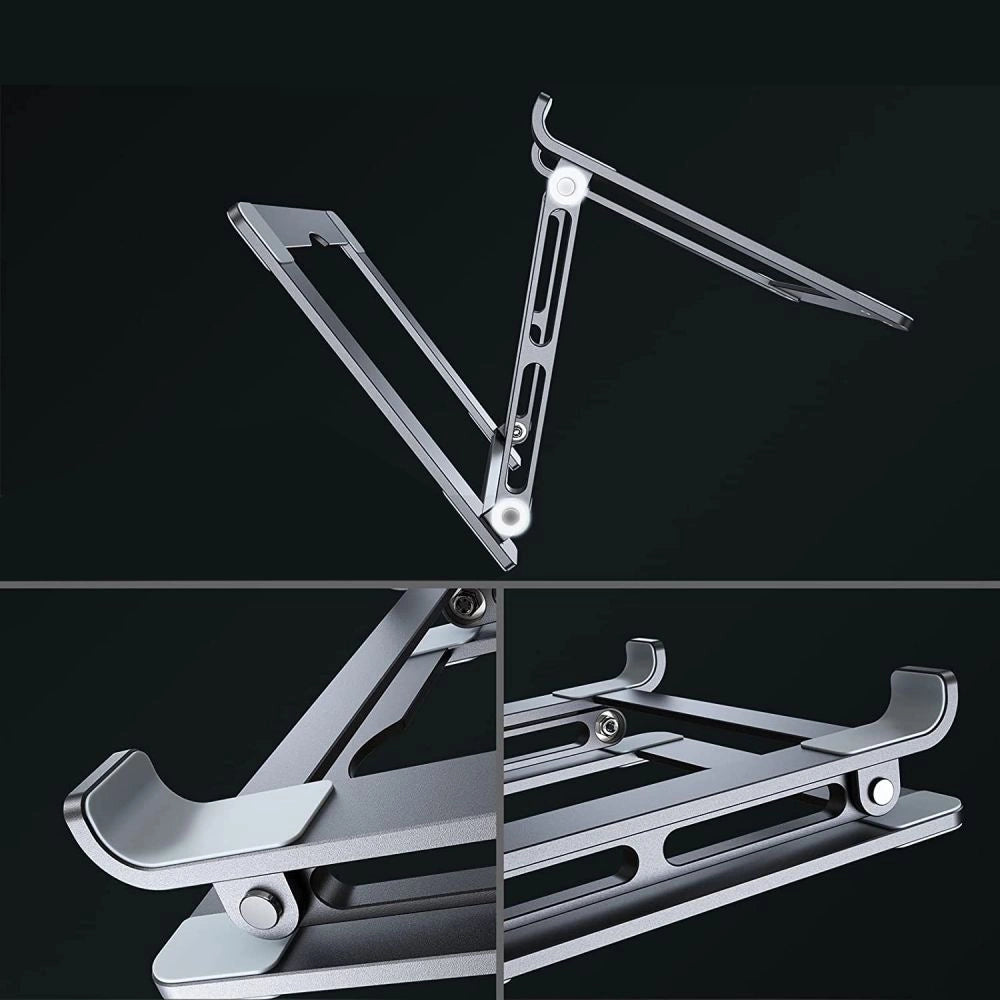 Tech-Protect ULS400 universal foldable stand for laptops up to 17&quot; - silver_5