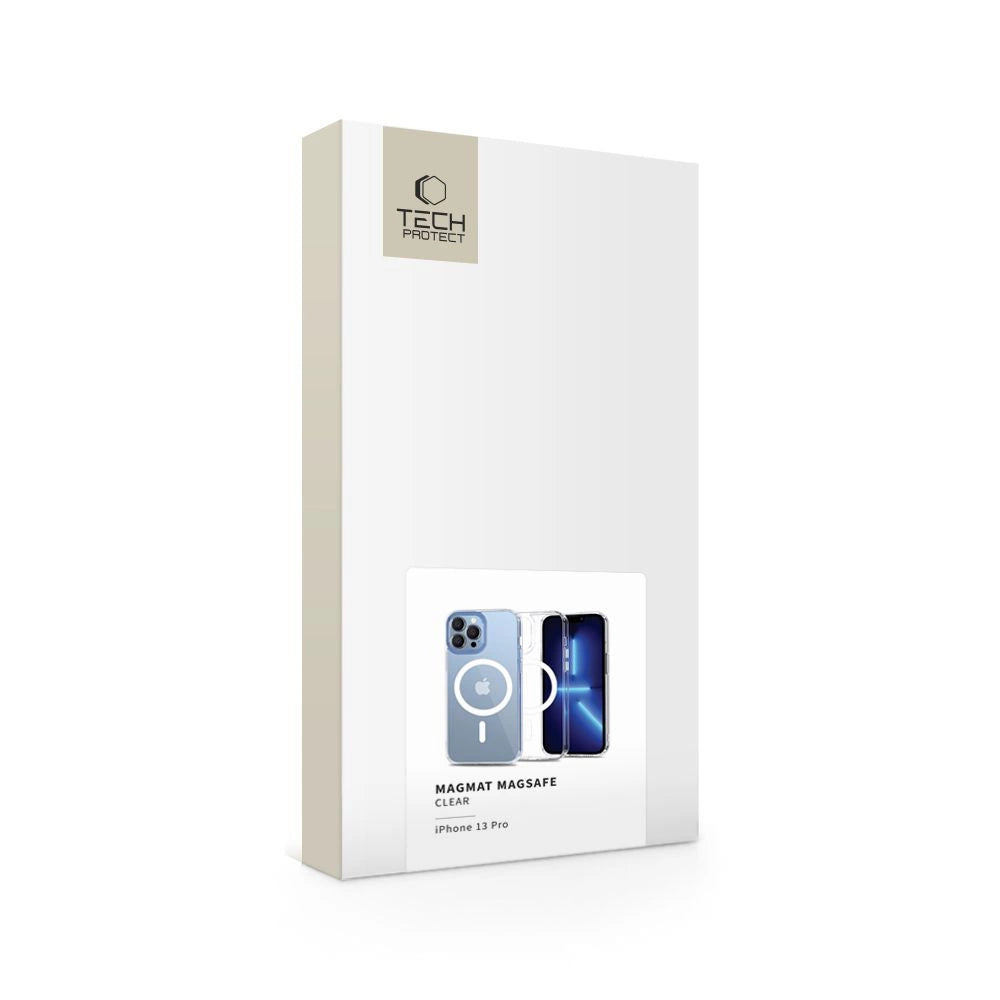 Tech-Protect MagMat MagSafe iPhone 13 Case - Clear_4