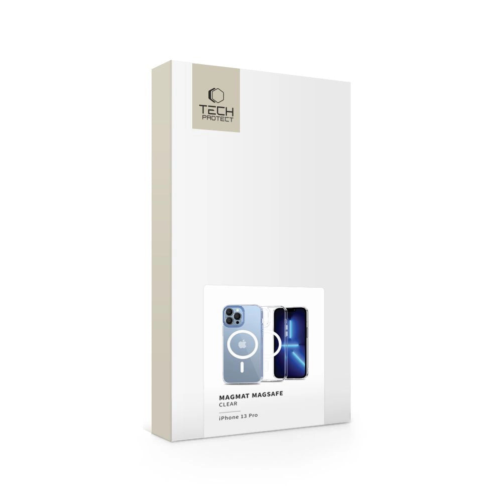 Tech-Protect MagMat MagSafe iPhone 13 Pro Case - Clear_4