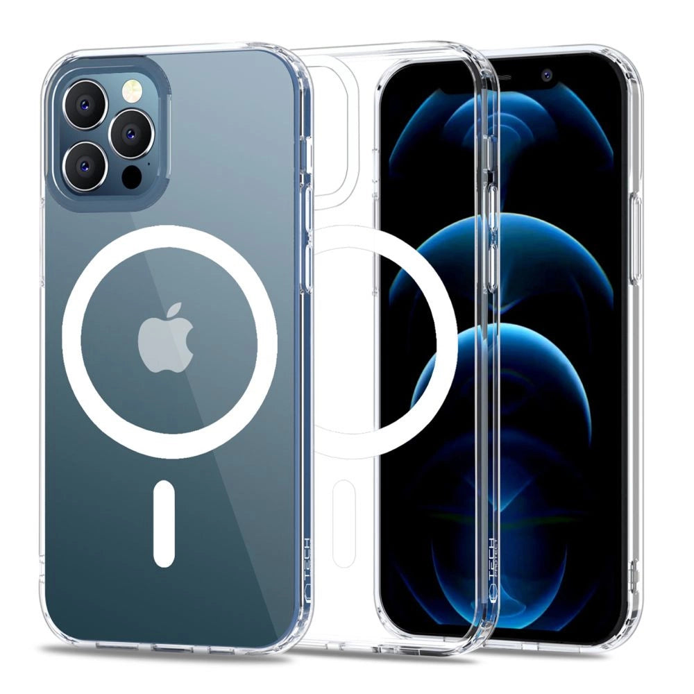 Tech-Protect MagMat MagSafe Case for iPhone 12 / 12 Pro - Clear_0
