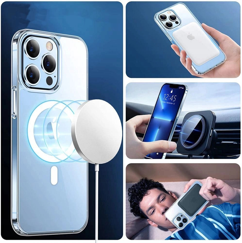 Tech-Protect MagMat MagSafe Case for iPhone 12 / 12 Pro - Clear_4