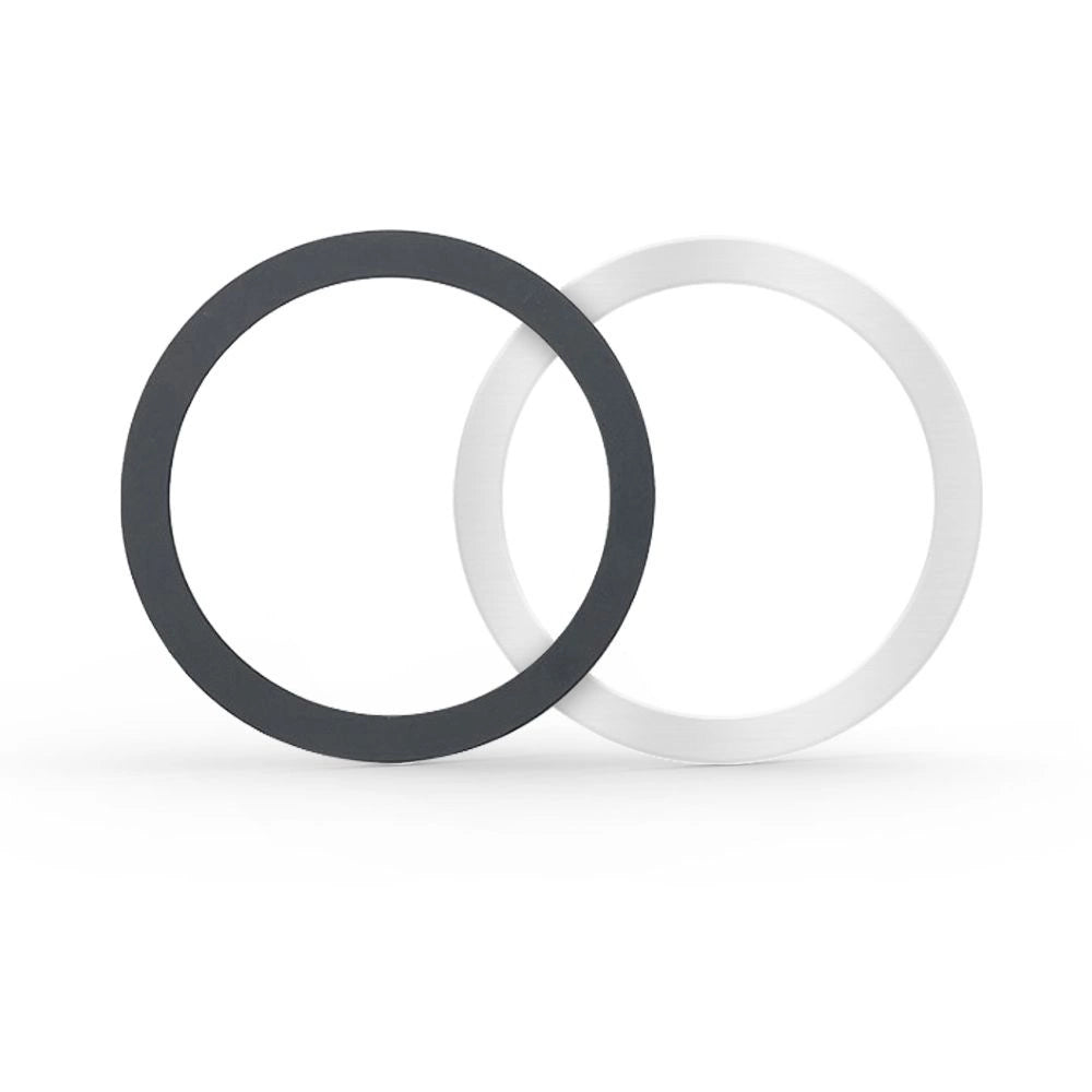 Tech-Protect MagMat MagSafe magnetic ring universal - black / silver (2 pcs.)_1