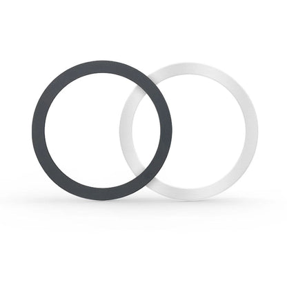 Tech-Protect MagMat MagSafe magnetic ring universal - black / silver (2 pcs.)_1