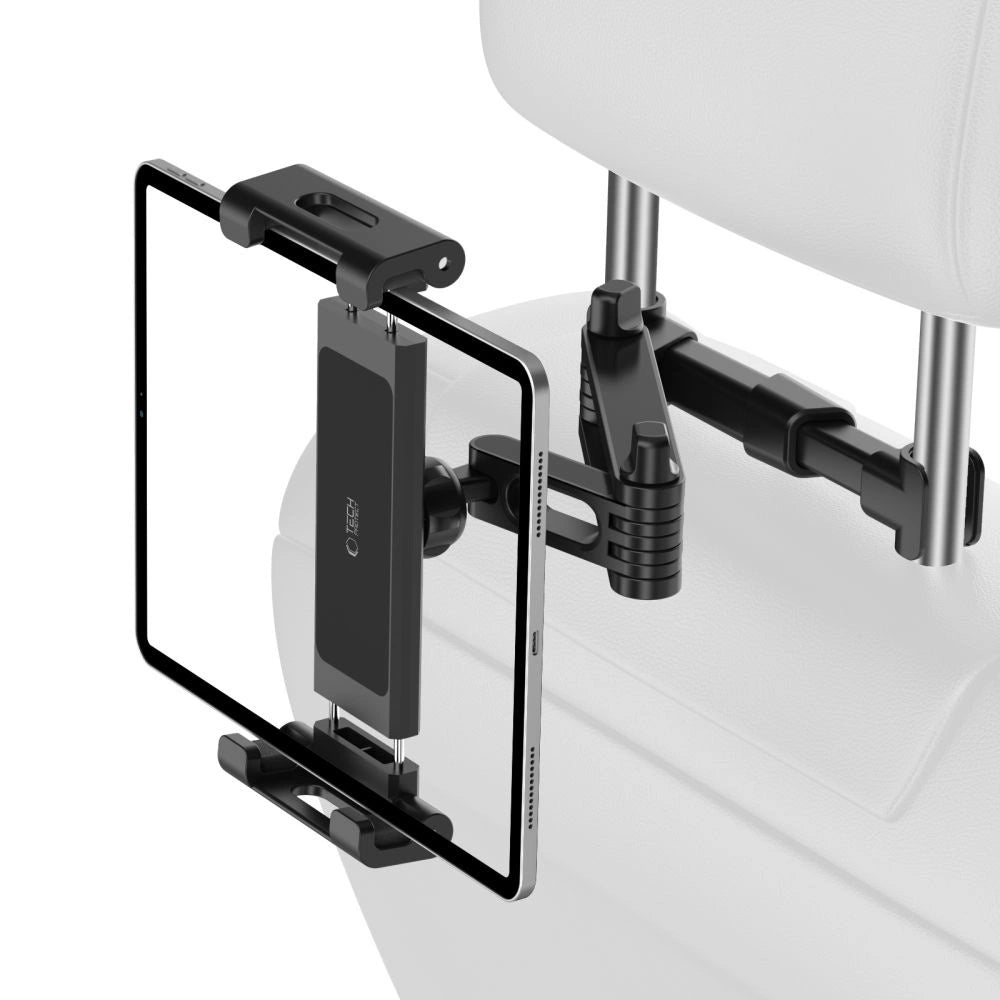 Tech-Protect V1 Telescopic Car Headrest Phone Holder - Black_2