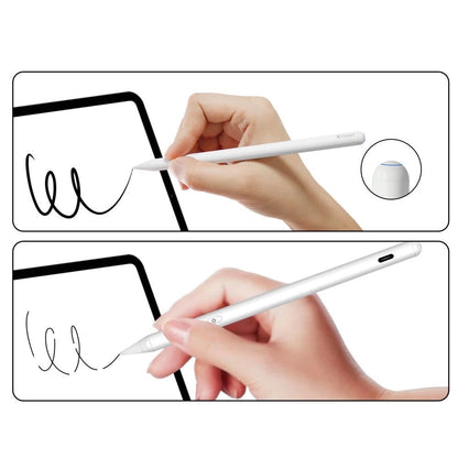Tech-Protect Digital Magnetic Stylus Pen 2 Magnetic for iPad Tablet - White_6