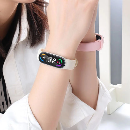 Tech-Protect IconBand Strap for Xiaomi Mi Smart Band 5 / 6 / 7 / NFC - Pink_5