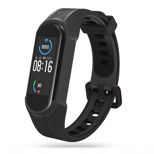 Tech-Protect Armor Strap for Xiaomi Mi Smart Band 5 / 6 / 7 / NFC - Black_0