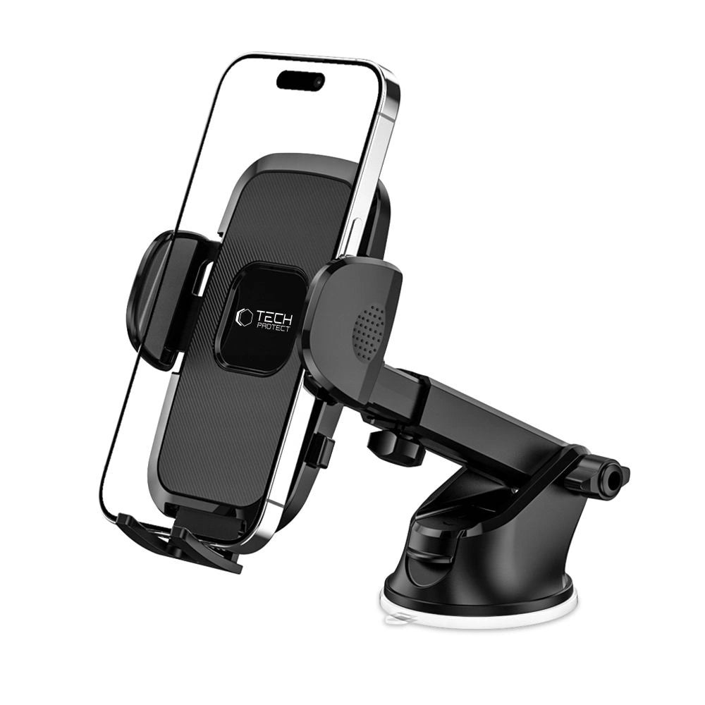 Tech-Protect V3 Car Phone Holder for Windshield/Cockpit - Black_1