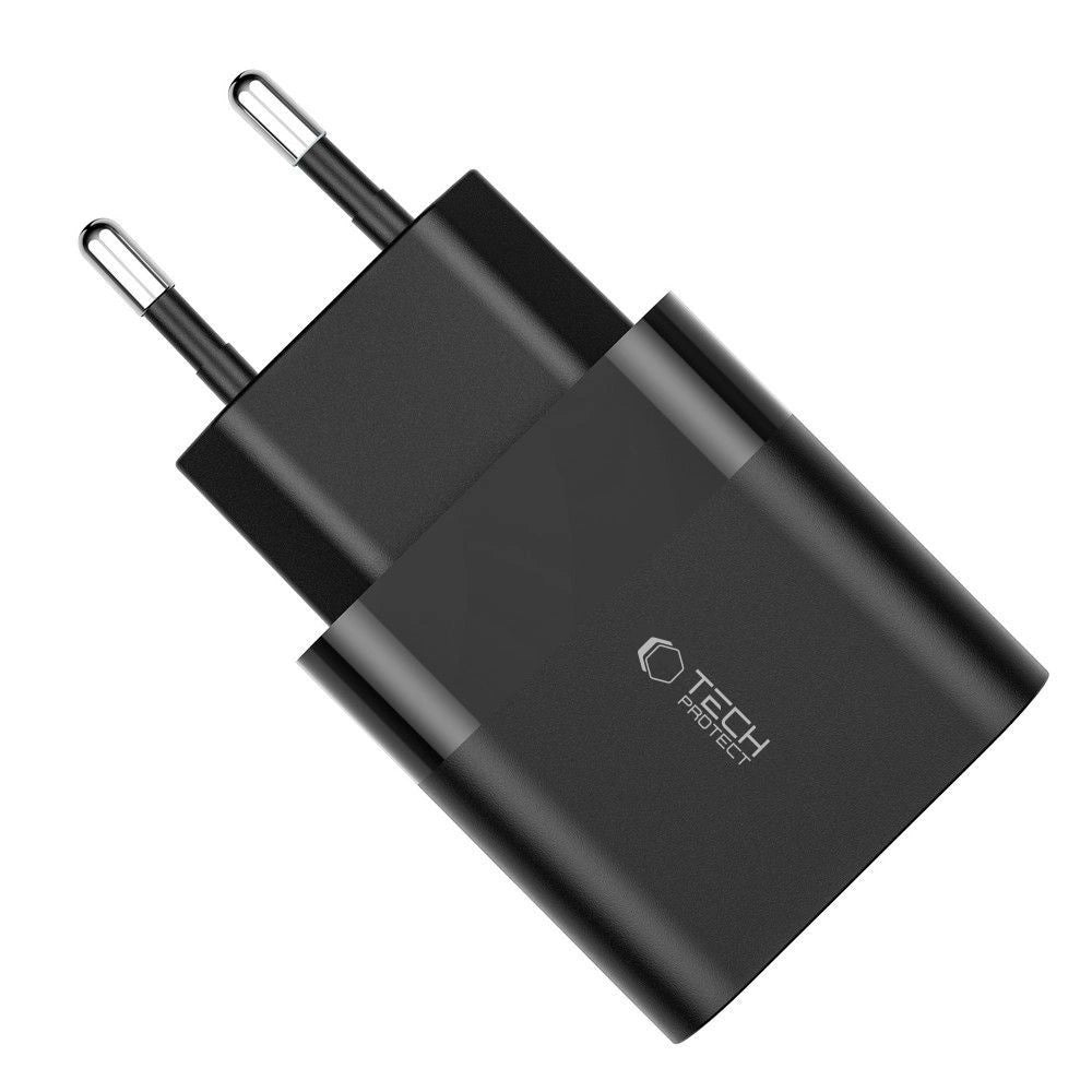 Tech-Protect C30W Charger USB-C PD 30W / USB-A QC 3.0 - Black_3