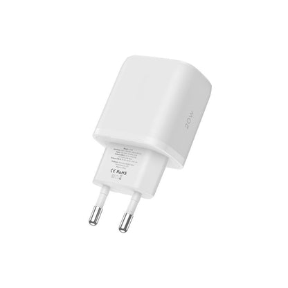 Tech-Protect C20W charger USB-C PD 20W / USB-A QC 3.0 - white_4