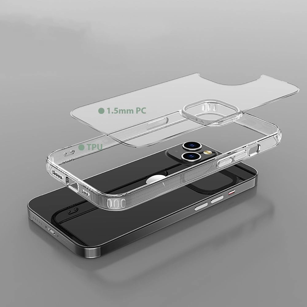 Tech-Protect FlexAir Hybrid iPhone 14 Case - Clear_4