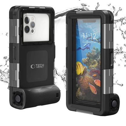 Tech-Protect Waterproof Case IPX8 for 4.7-6.7" Smartphones - Black_2